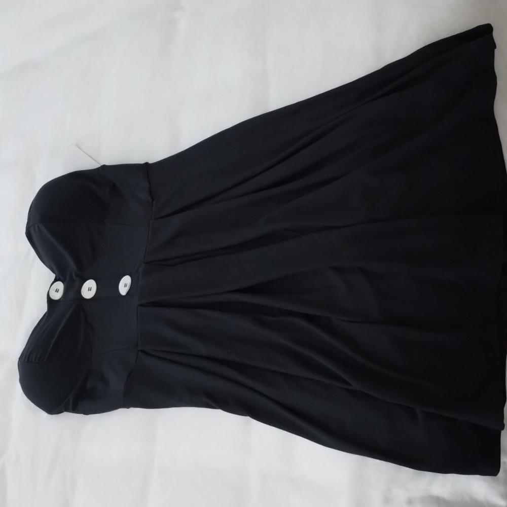 Black Derek Hart sleeveless dress